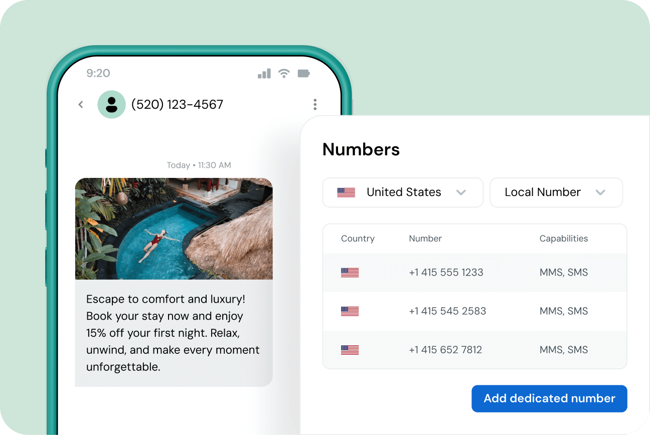 Image for Get the right number for your business messaging needs