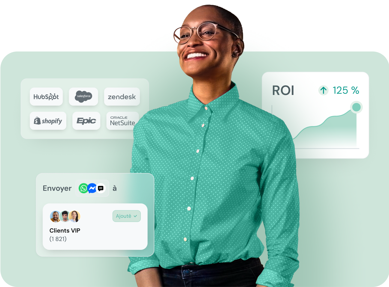 Image for Augmentez les conversions grâce aux SMS, au RCS et à WhatsApp