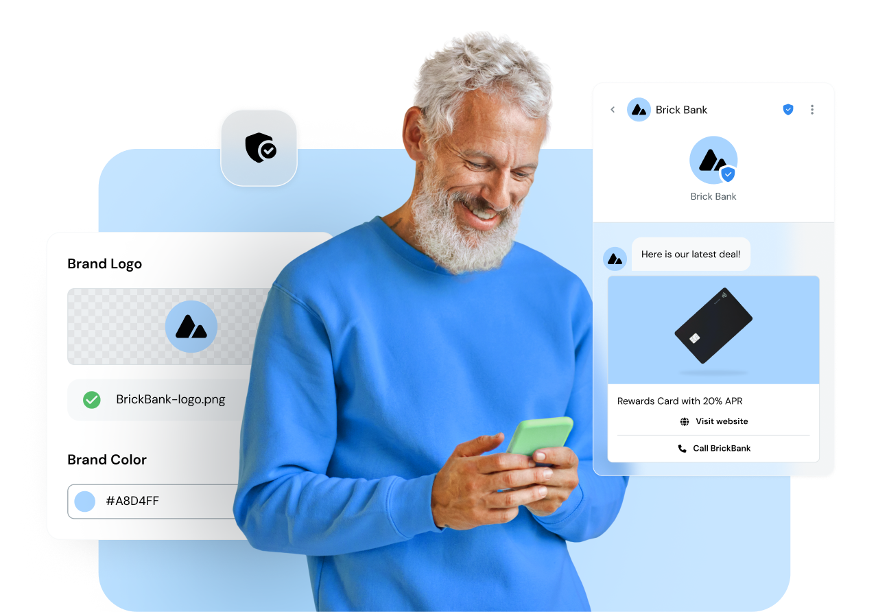 Image for Build customer confidence with verified messaging