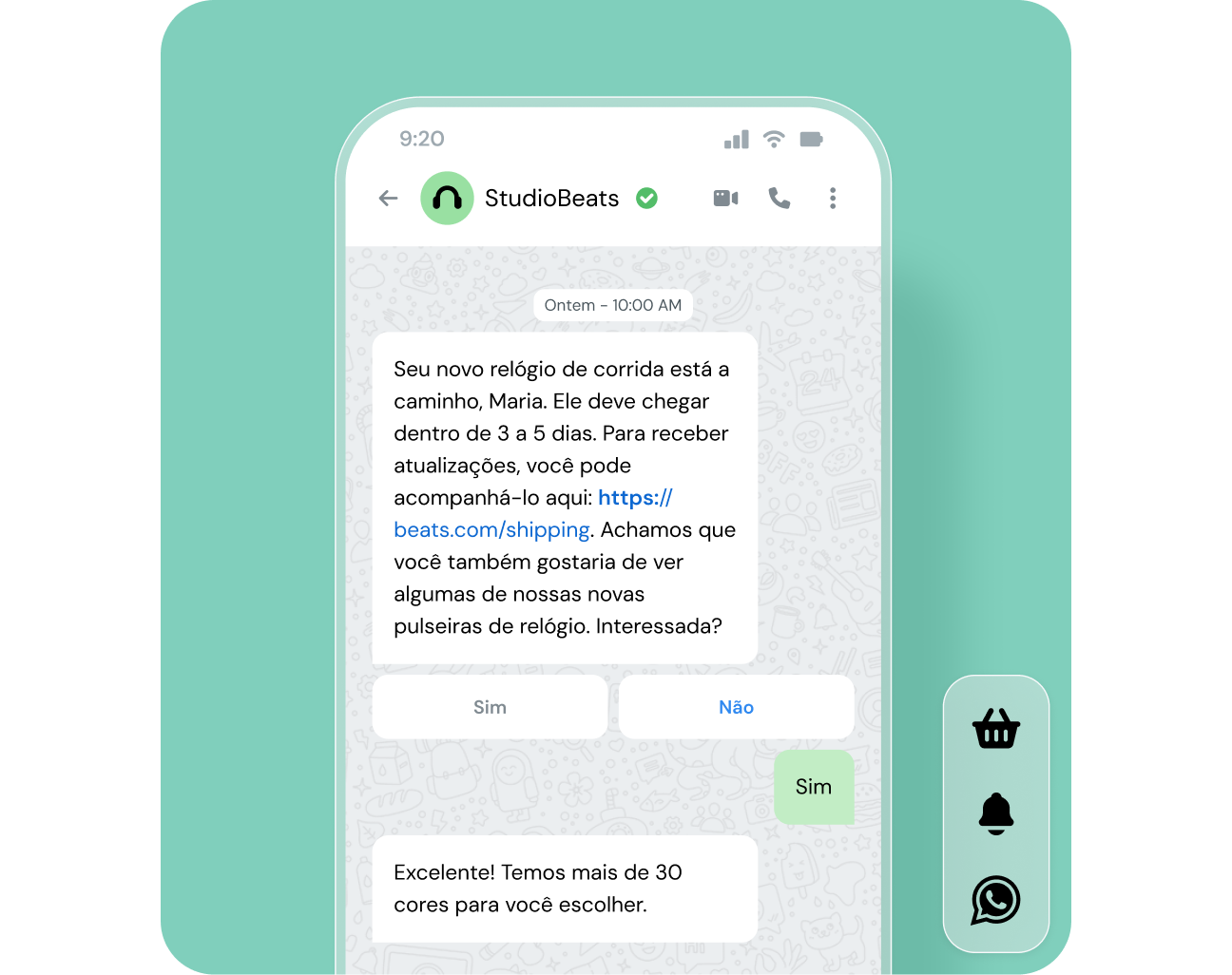 Image for Sua empresa no app de mensagens mais usado no Brasil