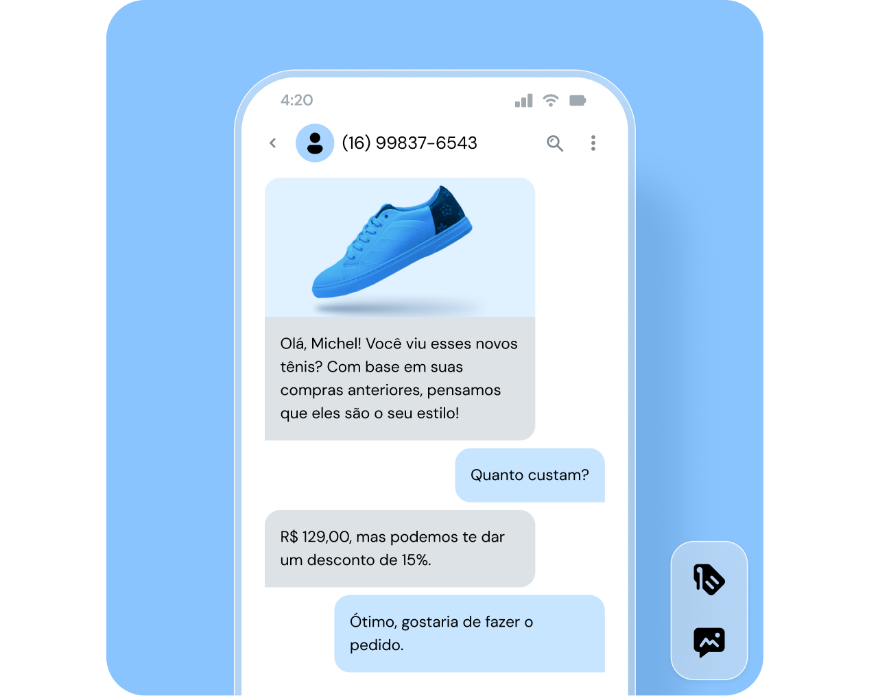 Image for Conversas autênticas começam aqui
