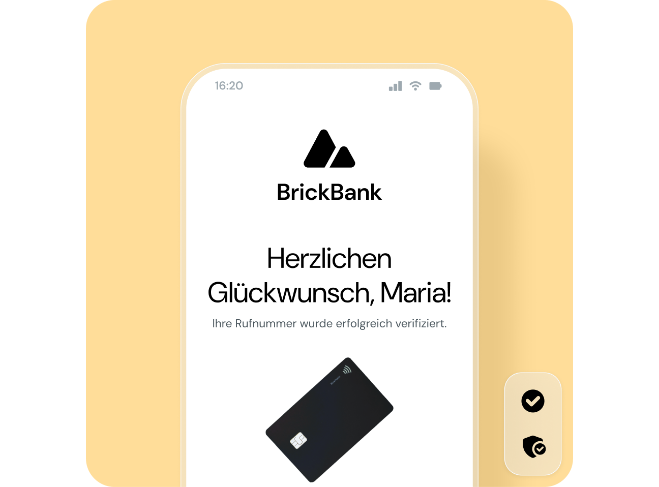 Image for Verifizieren Sie Kunden blitzschnell