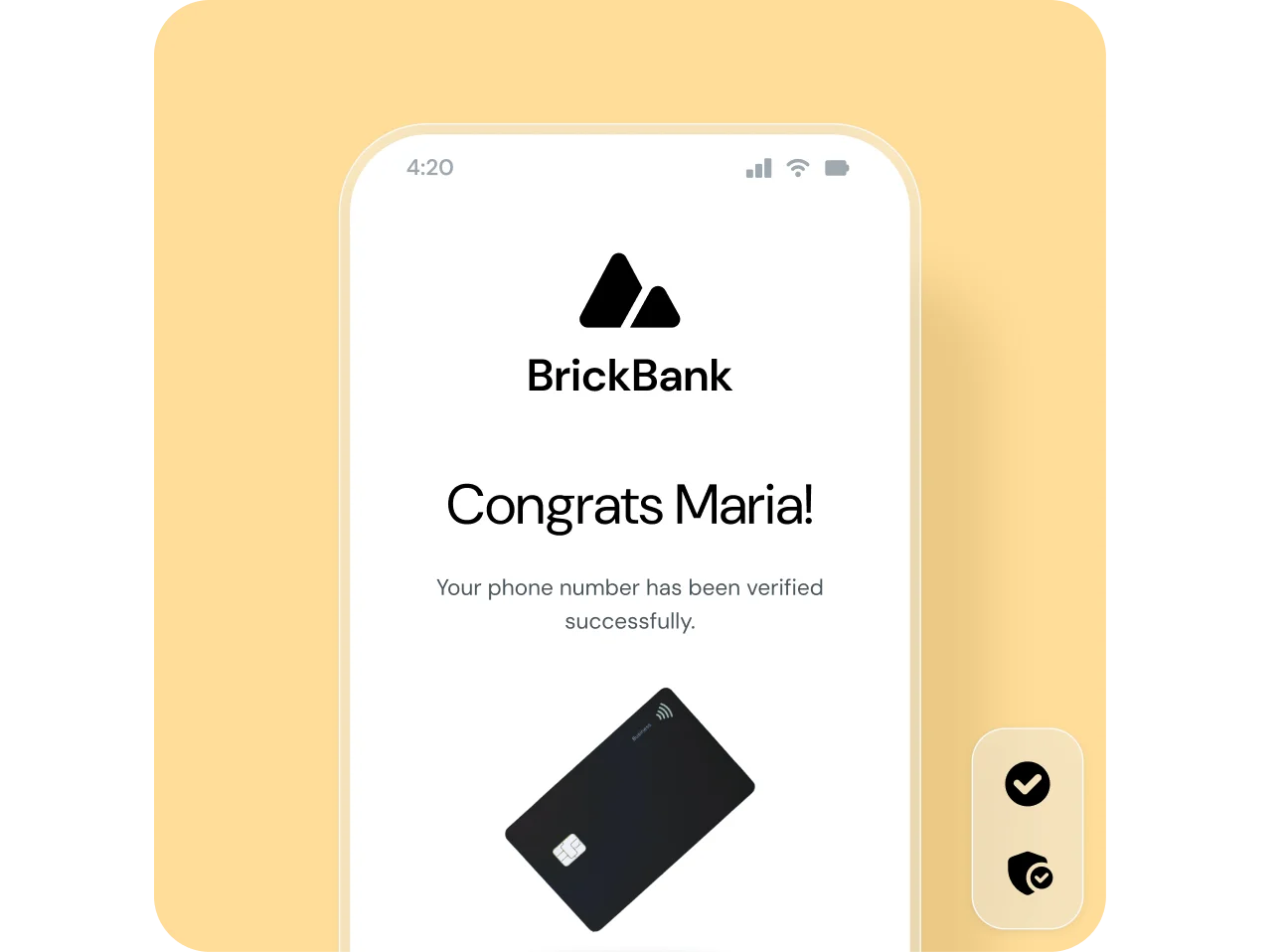 Image for Get your customers verified in a flash