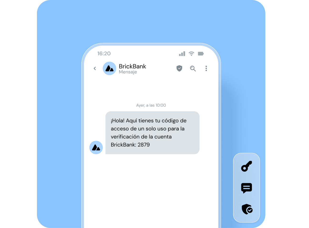 Image for Verifica a los clientes de forma segura y a gran escala con OTP por SMS