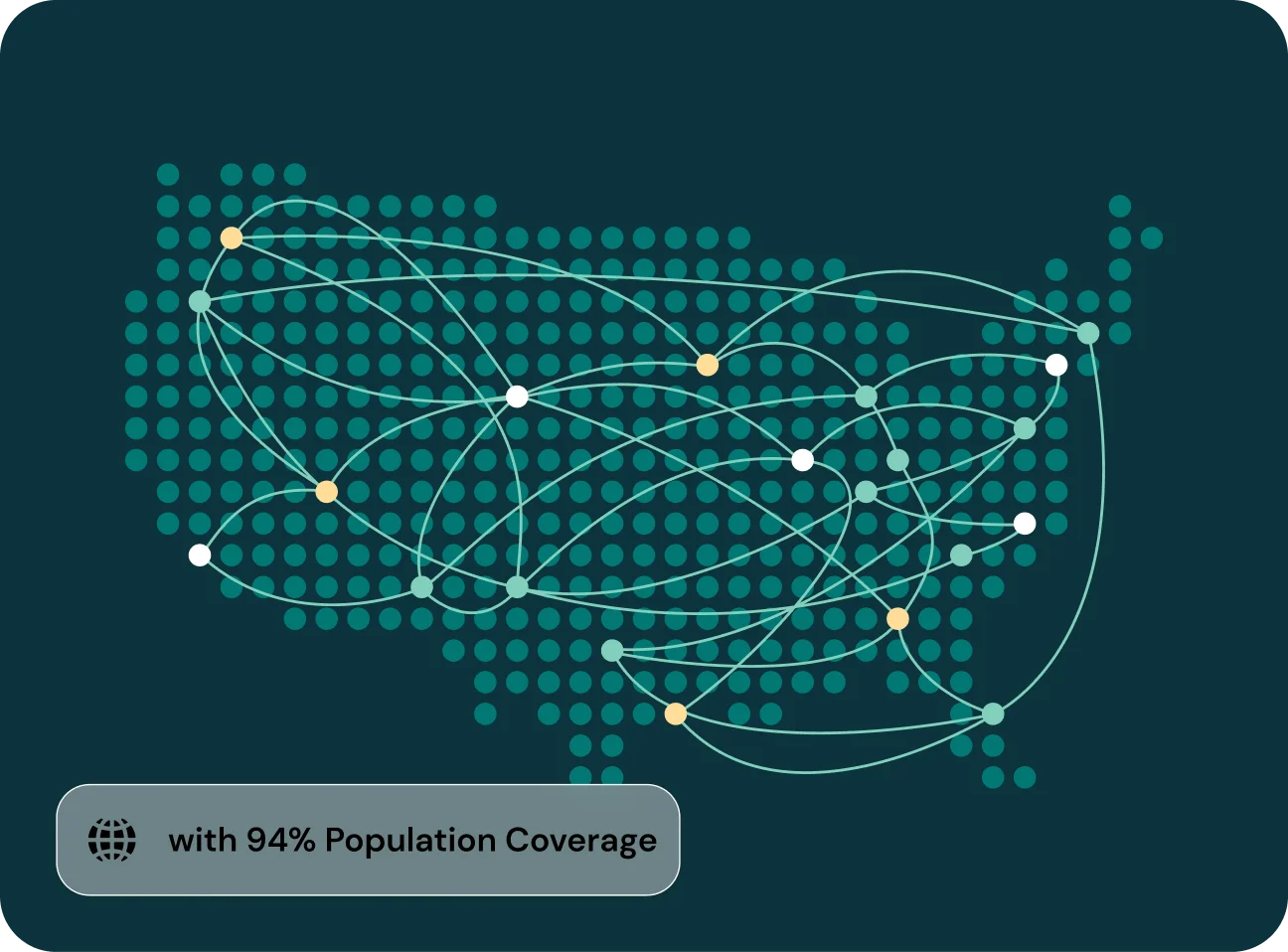 Image for Connect to the largest and highest quality independent network